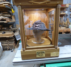 vitrine vanille chapeau